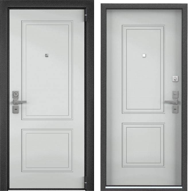 Входная стальная дверь Torex ULTIMATUM NEXT 1893038 ЛКП Clear/ЛКП Clear 2050x880