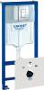 Комплект Унитаз подвесной Ceramica Nova Play CN3001 безободковый + Инсталляция Grohe Rapid SL 38775001 4 в 1 фото 6