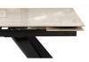 Стол Woodville Морсби 588049 butterfly onyx beige, черный 140(200)x80x80 фото 8