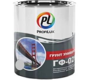 Грунт ГФ-021 по металлу и дереву Profilux красно-коричневый 1.9 кг