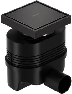 Душевой трап Allen Brau Priority 9.50026.MG графит браш, 10x10 см