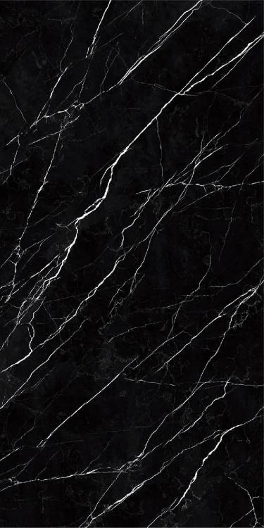 Слэб керамический Staro Slab Polished Black Marquina 160х320х12