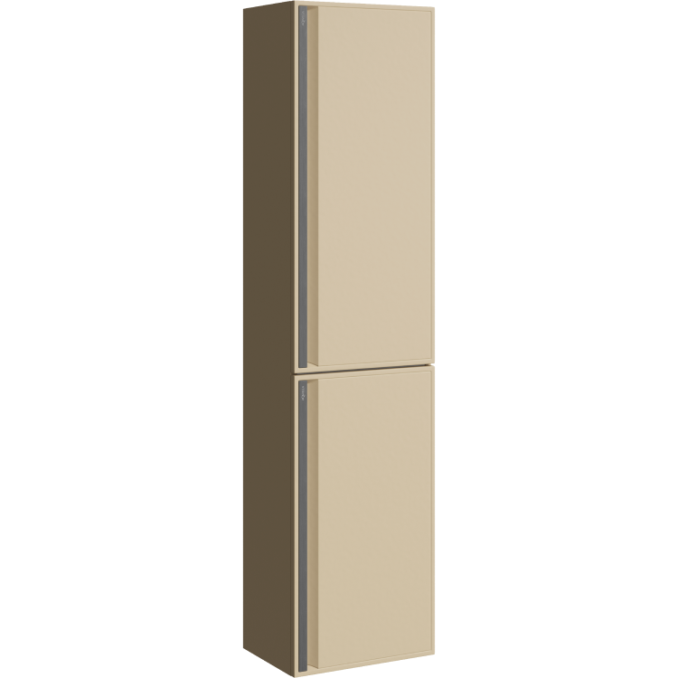 Шкаф-пенал Aqwella Pure PUR0535KS капучино светлый, 35x140