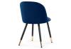 Стул Woodville Gabi 15349 dark blue / black / gold фото 4