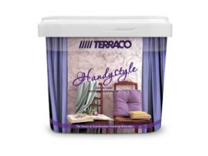 Краска декоративная перламутровая Terraco Handystyle HS 1009 белая 1 кг