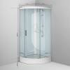 Душевая кабина AM.PM X-Joy W88C-401-090WT 90x90, четверть круга, профиль белый, стекло прозрачное фото 9