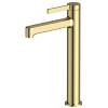 Смеситель для раковины ESKO Sochi SC25Gold высокий, золотой