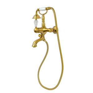 Смеситель для ванны Boheme Crystal 303-CRST бронза