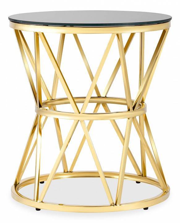 Стол журнальный Stool Group Вива EET-080-TG сталь золото 50x50