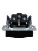 Розетка 1-местная с заземлением, шторками и крышкой IEK Brite BR-R16-16-K02 черный фото 3