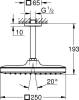 Верхний душ Grohe Tempesta 250 Cube 26688000 фото 4