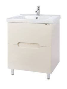 Тумба с раковиной Bellezza Андрэа 80 2 ящ. Бежевый