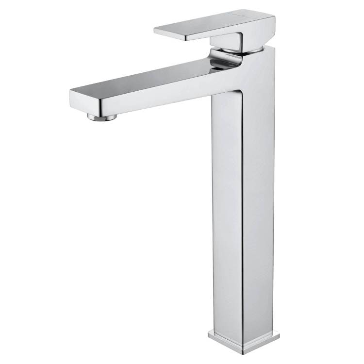 Смеситель для раковины Wonzon & Woghand WW-88019068-CR высокий, хром