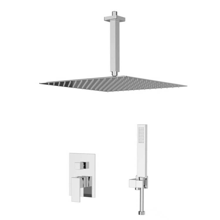 Душевая система D&K Liszt Bayern DA1515801A19 хром, встраиваемая