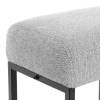 Пуф Tetchair Charli lux 25118 VT shape silver, велюр, букле фото 3