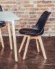 Набор из 4 стульев Stool Group Frankfurt Y863 black X4 черный фото 4