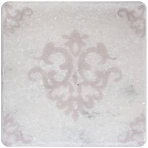 Декор Плитка Антика Marble White Marble Motif №3 10X10