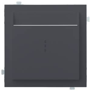 Лицевая панель для карточного выключателя Rikett 35731 BT базальт