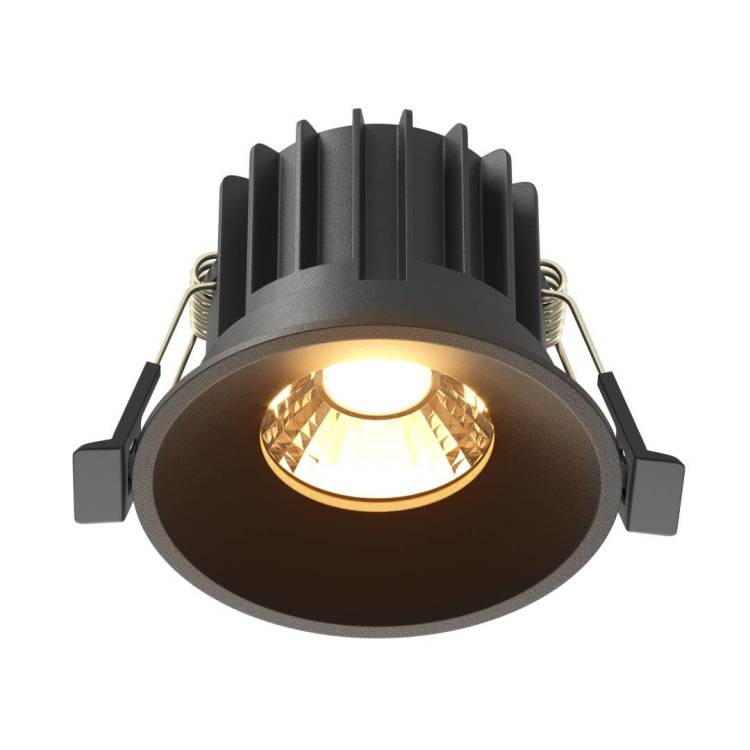 Встраиваемый светильник Technical Round DL058-12W2.7K-B