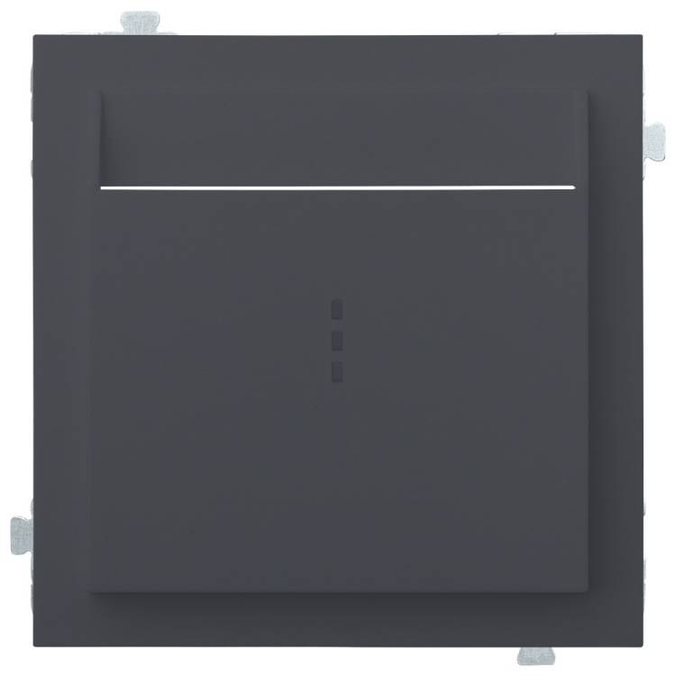 Лицевая панель для карточного выключателя Rikett 35731 BT базальт