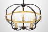 Подвесная люстра Lumina Deco Monterey LDP 1141-5 BK+MD фото 3