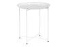 Журнальный столик Woodville Tray 15393 47х51 white фото 2