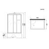 Душевая кабина Niagara Ultra 3070164L 120x80x220 с гидромассажем фото 11
