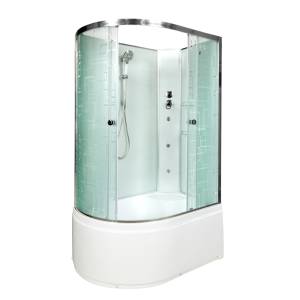 Душевая кабина AvaCan EM4512RNGM с гидромассажем, 120x80x210