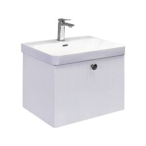 Тумба с раковиной Comforty Истра-60П 00-00016606CF ясень белёный