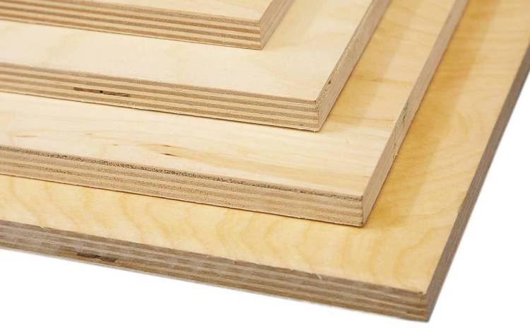 Фанера березовая ФК 09x1525х1525 мм, сорт 3/4, шлифованная