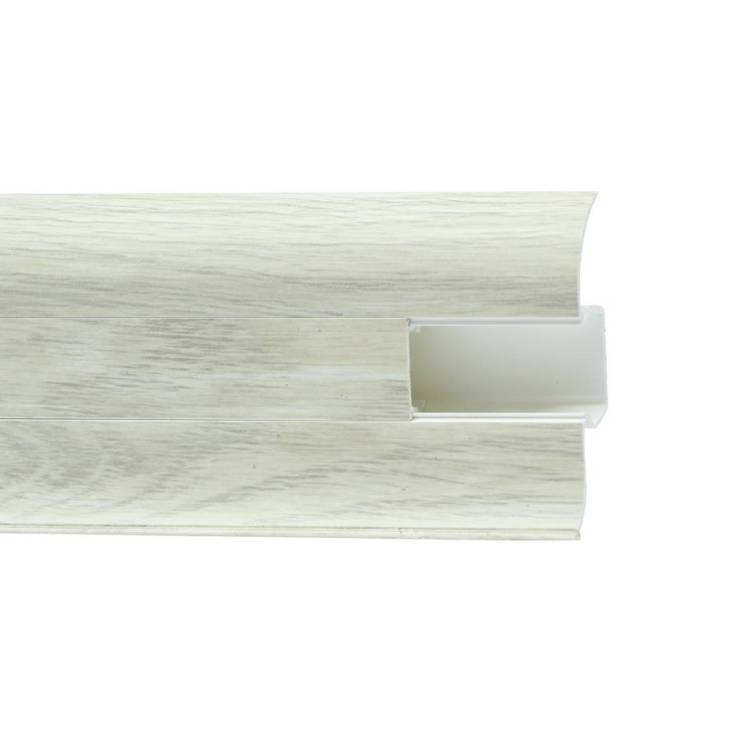 Напольный плинтус Royce 831 Дуб Аргенто 2200x58x20