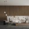 Керамогранит Global Tile Lakeside GT1206014365MR Черный линии 60x120 фото 14