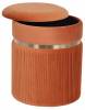 Пуф-сундук Stool Group Миранда 19B352VA-8167-29 велюр оранжевый с ящиком фото 4