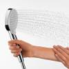 Душевая стойка Hansgrohe Vernis Shape 26282000 Showerpipe 230 1jet Reno хром фото 6