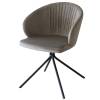 Стул Bradex Home Verona Round FR 0248 табачно-серый вращающийся