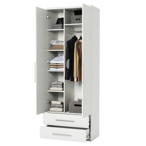 Шкаф комбинированный Шарм-Дизайн Мелодия МКЯ-22 1901022617, белый