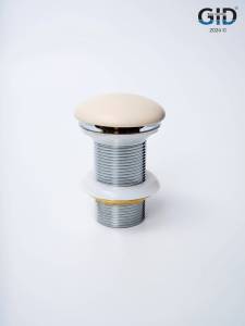 Донный клапан Gid Minucia Sr100 74405K без перелива, светло-коричневый матовый