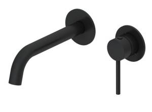 Смеситель для раковины Oliveeka Y OL-88869017-MB с внутренней частью, черный матовый