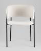 Кресло Stool Group Нэлли AV 486-C01-9005 букле белый фото 3