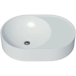 Раковина Uperwood Luna 2911020343 белая глянцевая, 50x35 Раковина Uperwood Luna 2911020343 белая глянцевая, 50x35