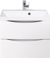 Тумба для комплекта BelBagno Marino 60 bianco lucido MARINO-600-2C-SO-BL-P, подвесная