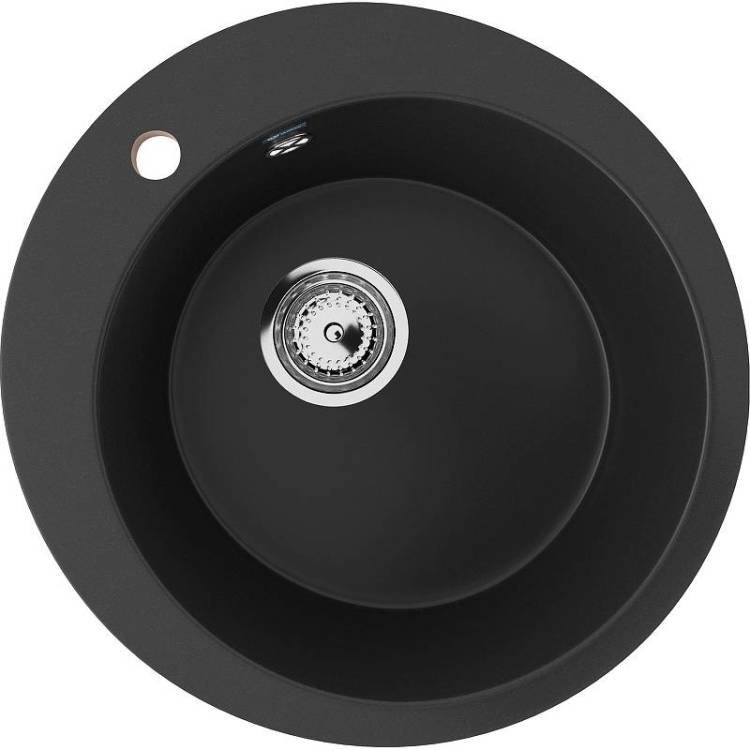 Мойка кухонная Ulgran Classic U-405-344 ультра-черный