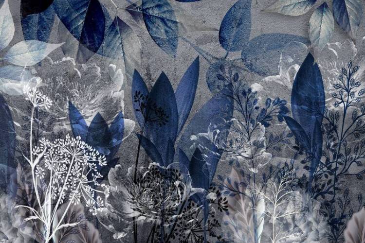 3D Фотообои Artegrafico «Вечер цвета индиго» MS-004 канвас