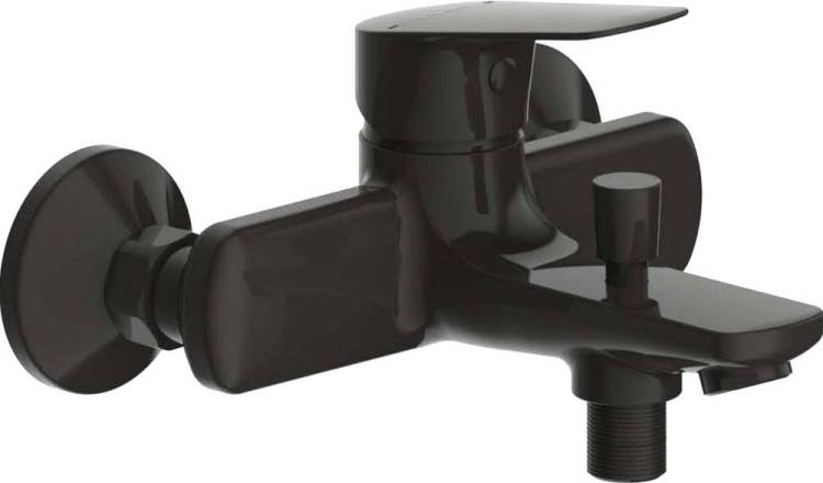 Смеситель для ванны с душем Bravat Rhein F6429564BW-01-ENG матовый черный