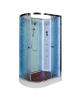 Душевая кабина AvaCan EM2012RNLED+GM с подсветкой и гидромассажем, 120x90x210