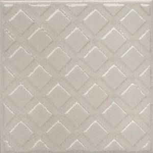 Декор Kerama Marazzi Бахия KMD3STA014GN 1 серый светлый глянцевый 9.8x9.8