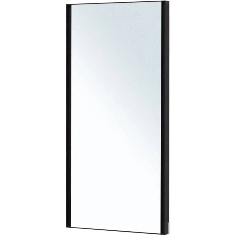 Зеркало Allen Brau Infinity 1.21021.BL с LED подсветкой, черное, 1000x500x40
