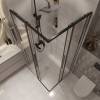 Душевой уголок Niagara Nova NG-6823-34BLACK профиль черный матовый, стекло прозрачное, 90x90x195 фото 5