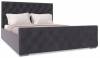 Кровать 1600х2000 НК-Мебель Интеро 72306771 Серый 110x169.4x220.5