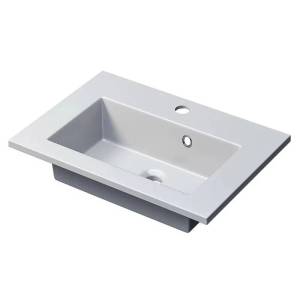 Раковина Uperwood Aurora RAurora50wg белая глянцевая, 50x36 Раковина Uperwood Aurora RAurora50wg белая глянцевая, 50x36